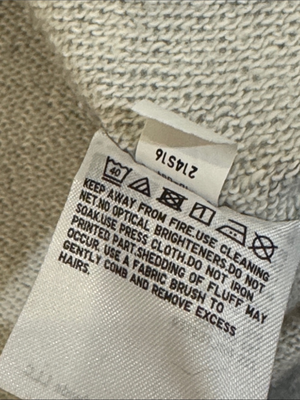 Snoopy XXL Gray Hoodie with front pockets - peanuts by Schulz - Picture 12 of 13